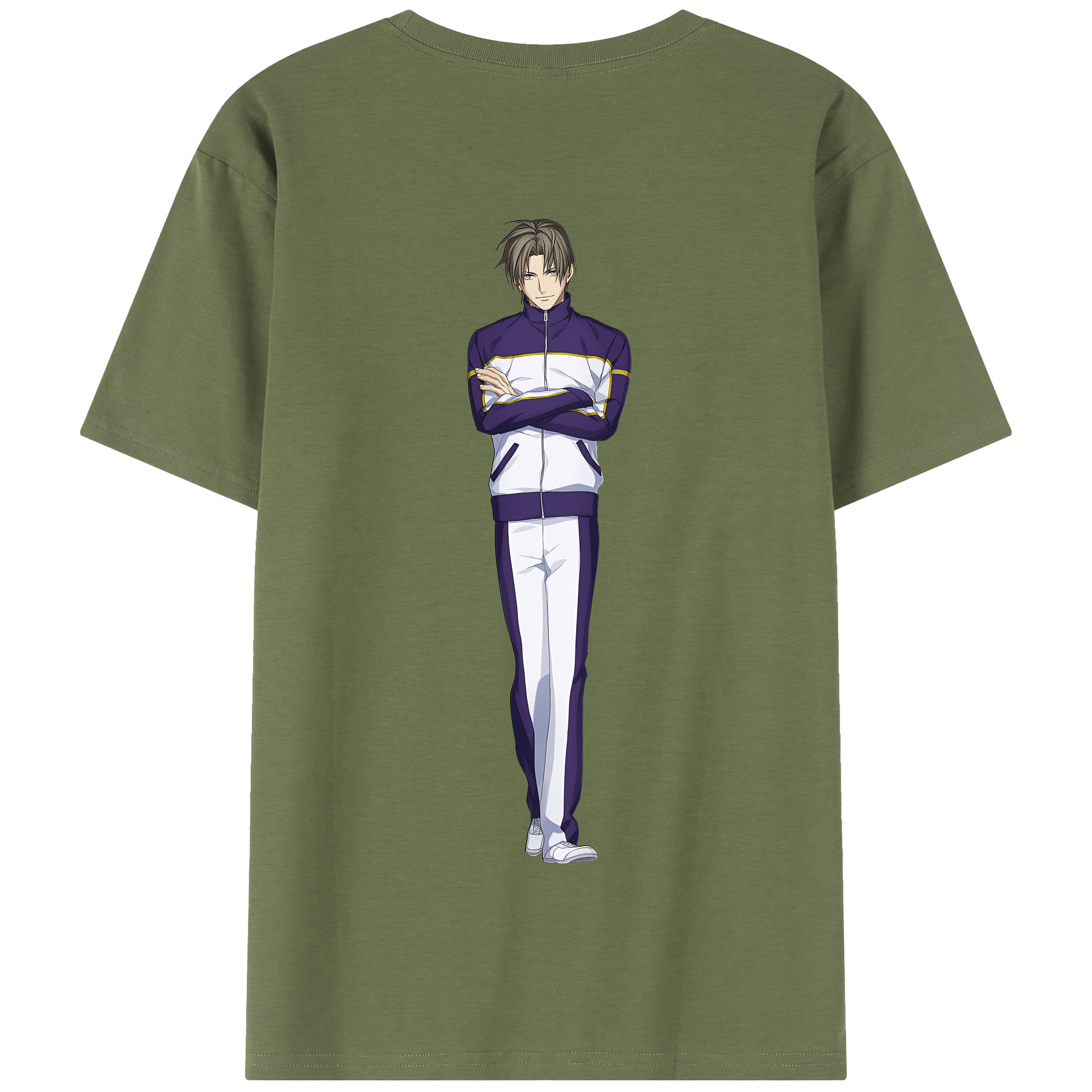 （画像用） 刀剣乱舞 Touken Ranbu 綿100％半袖Tシャツ（背面プリント）
